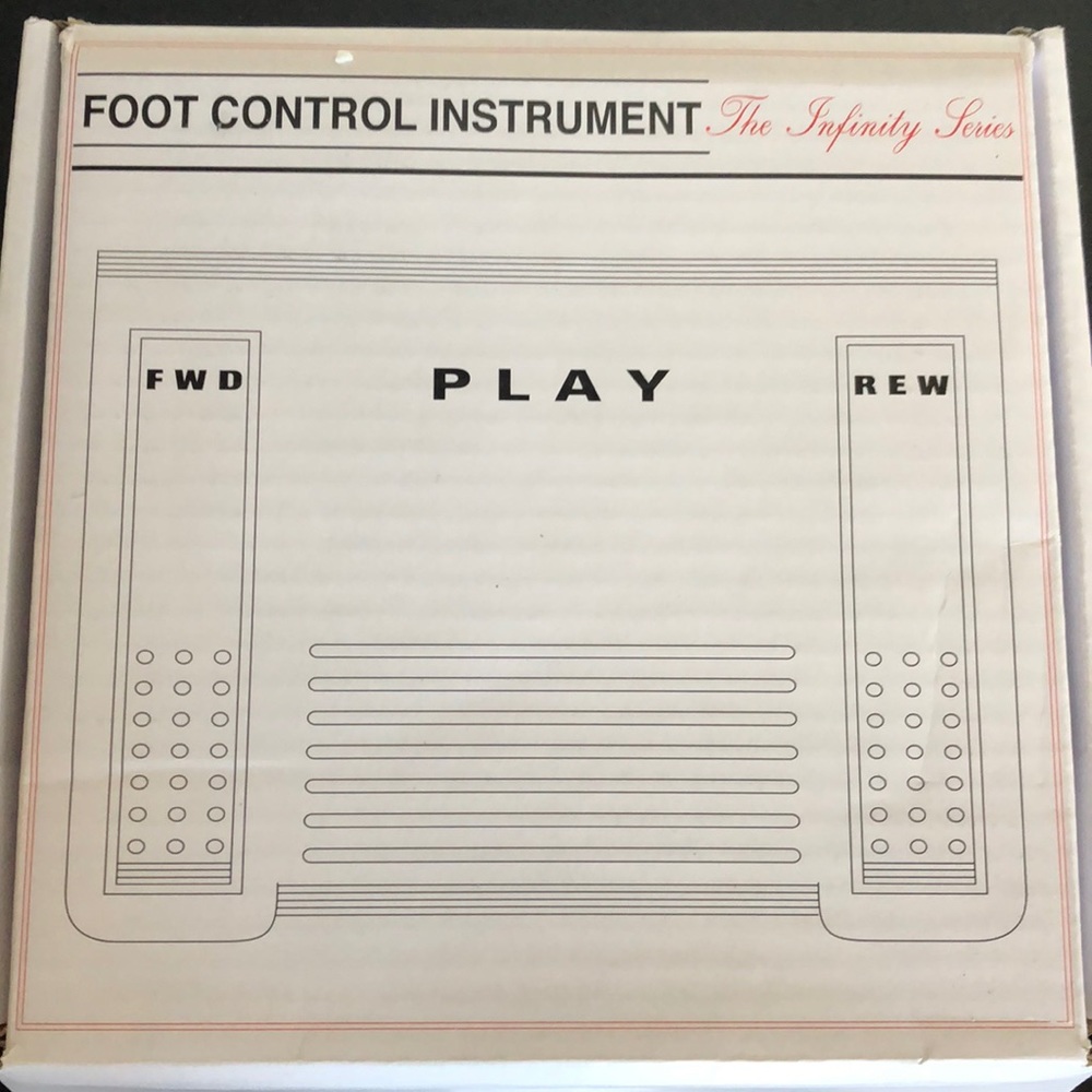 Infinity foot pedal for Marantz PMD 620 & 661